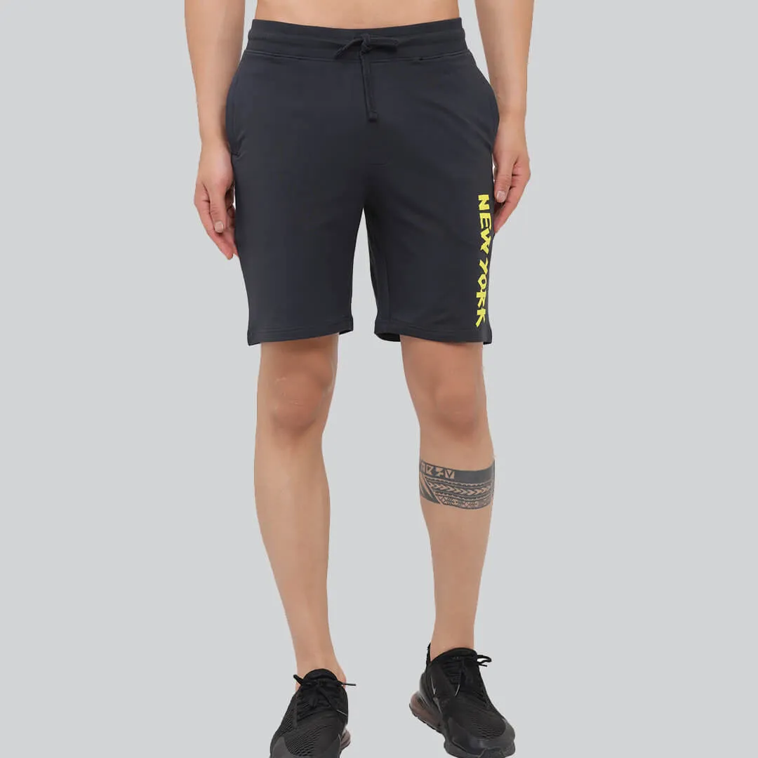Printed Shorts - Titanium Grey