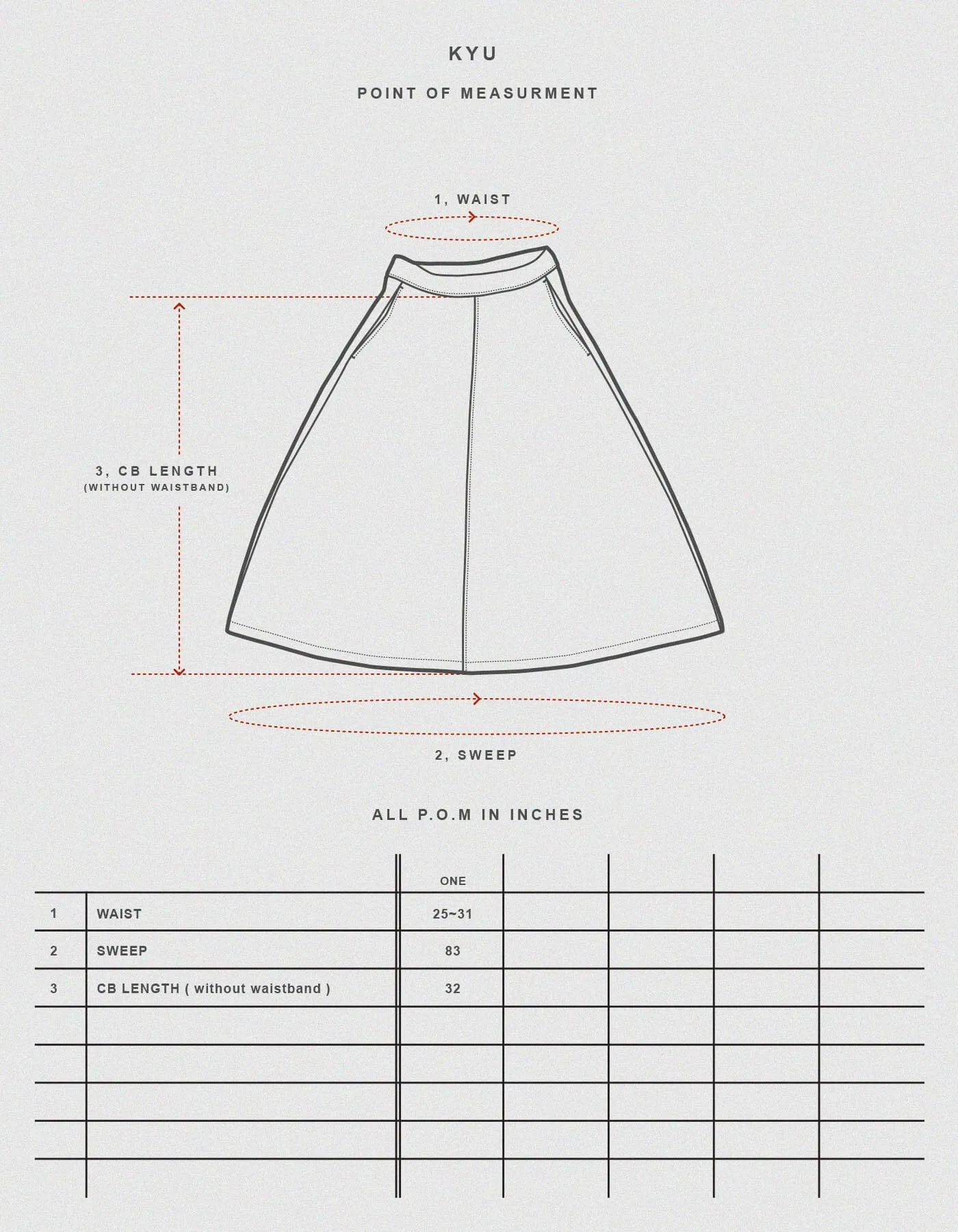 Prospective Flow Skirt, Kyu, Lavender