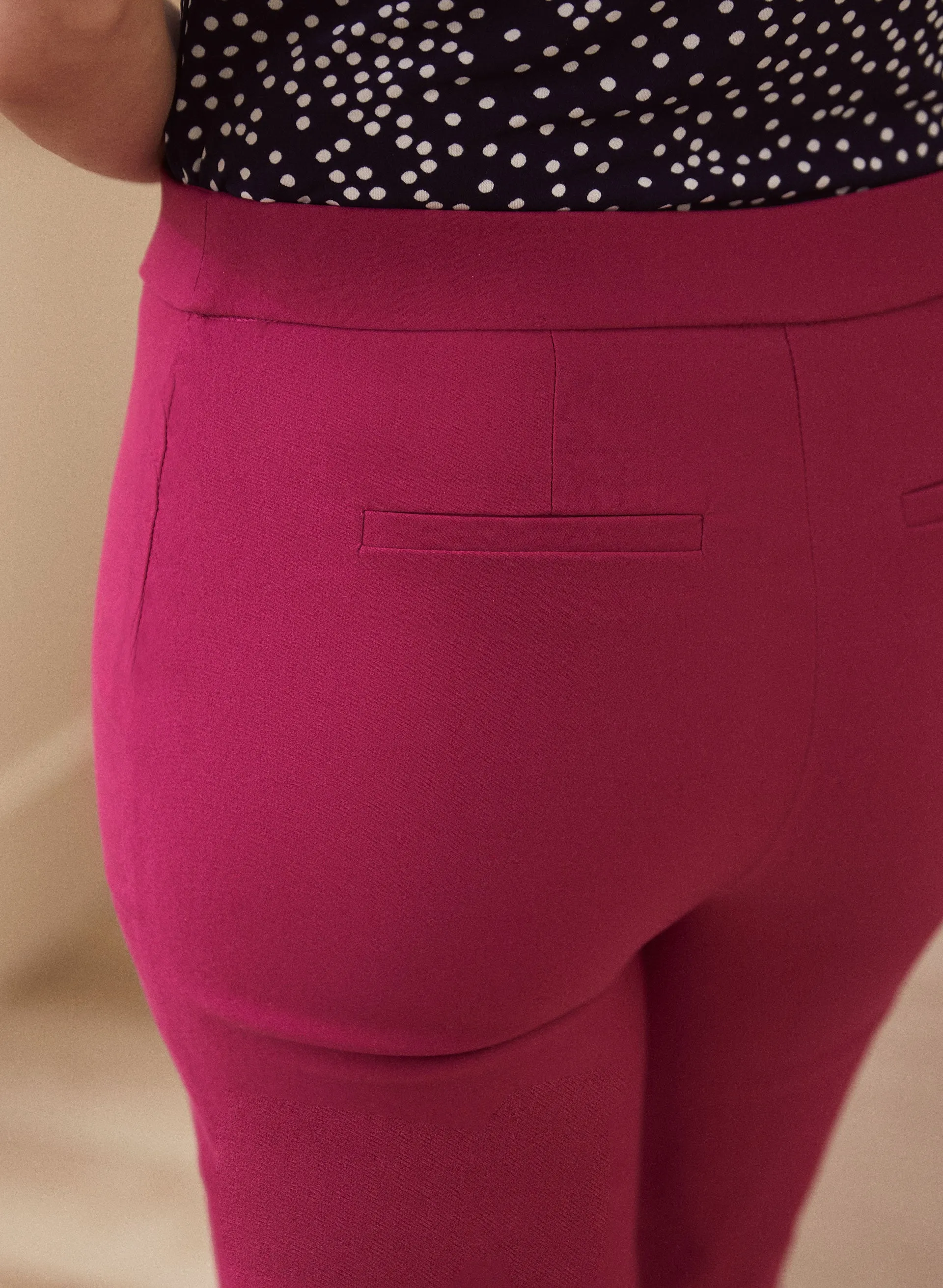 Pull-On Straight Leg Shorts