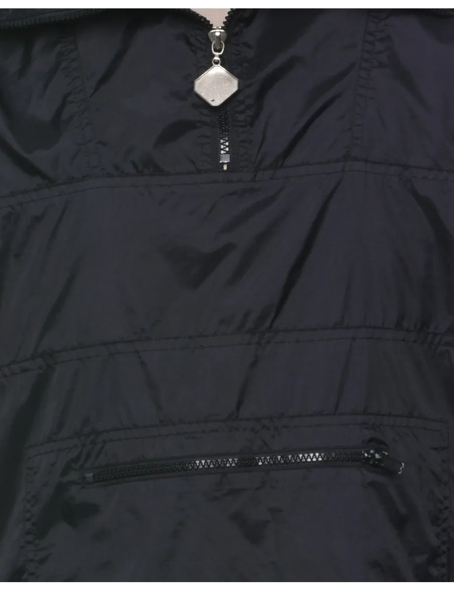 Quarter Zip Nylon Jacket - S