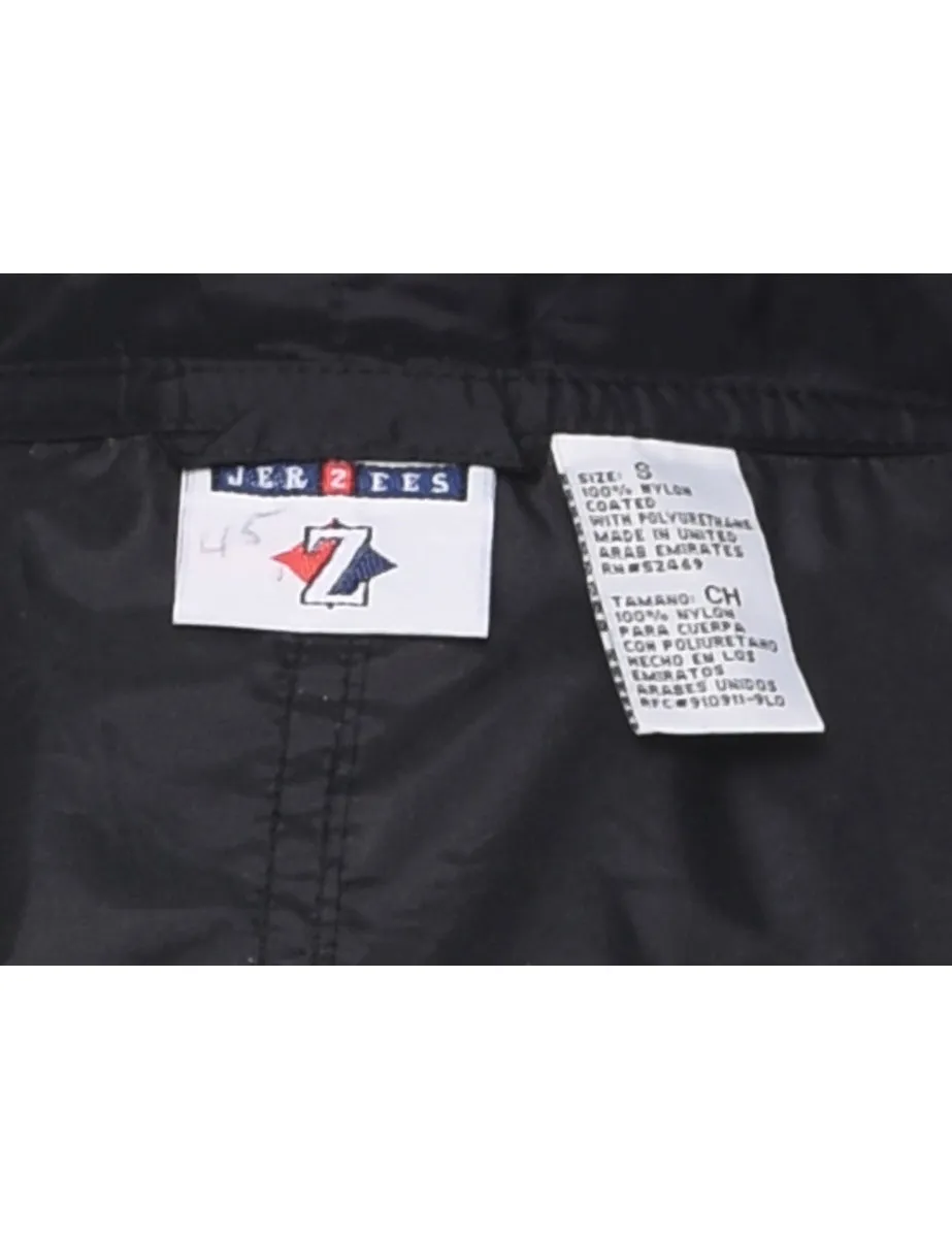 Quarter Zip Nylon Jacket - S