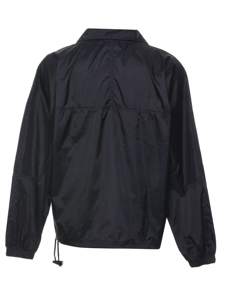 Quarter Zip Nylon Jacket - S