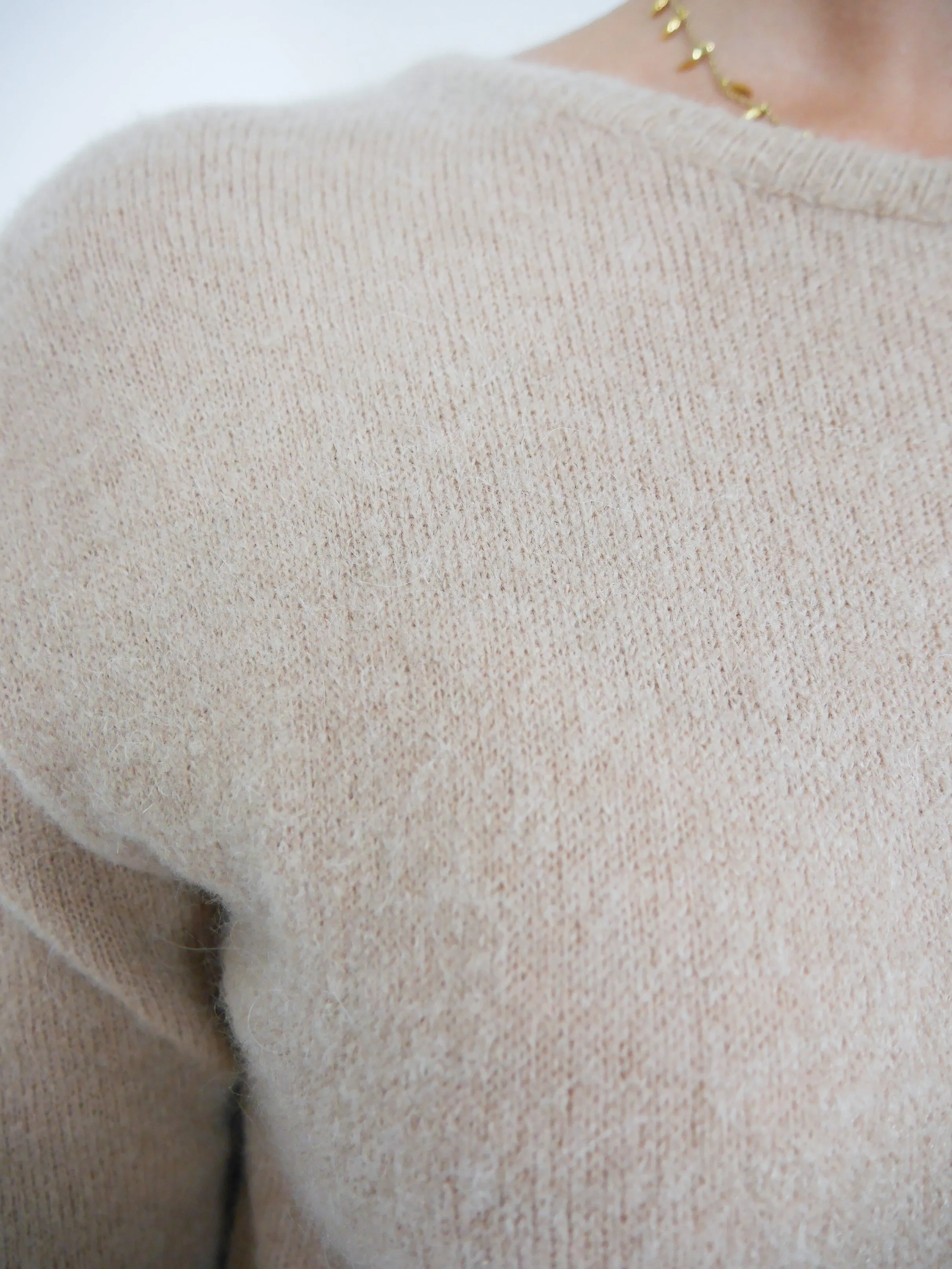 Rosie Knit Camel