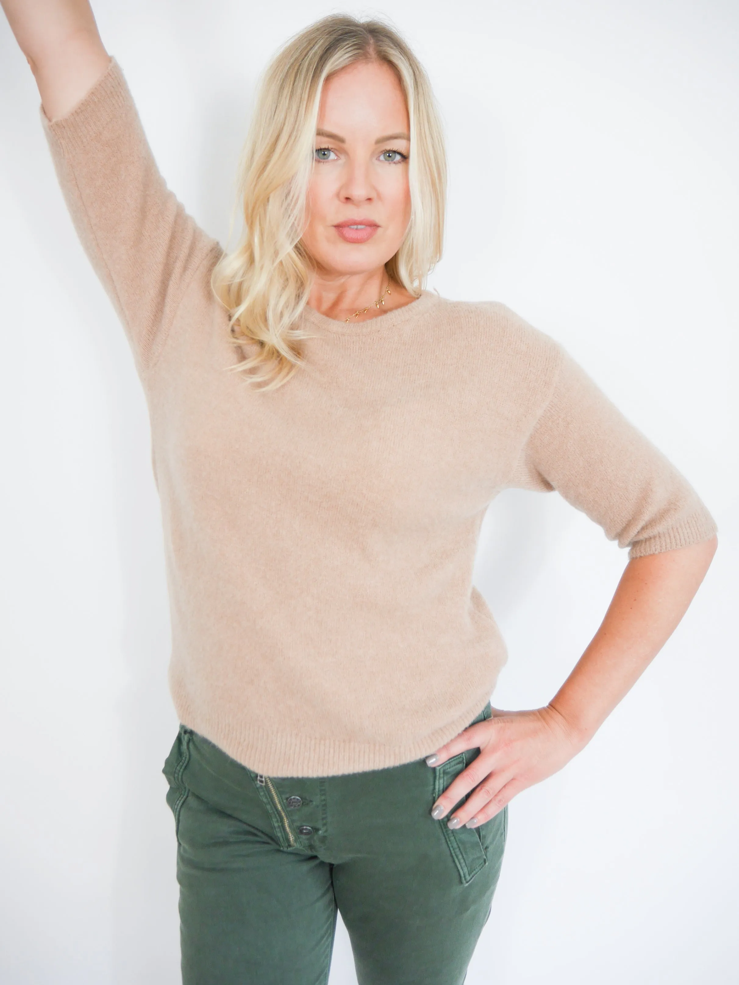 Rosie Knit Camel