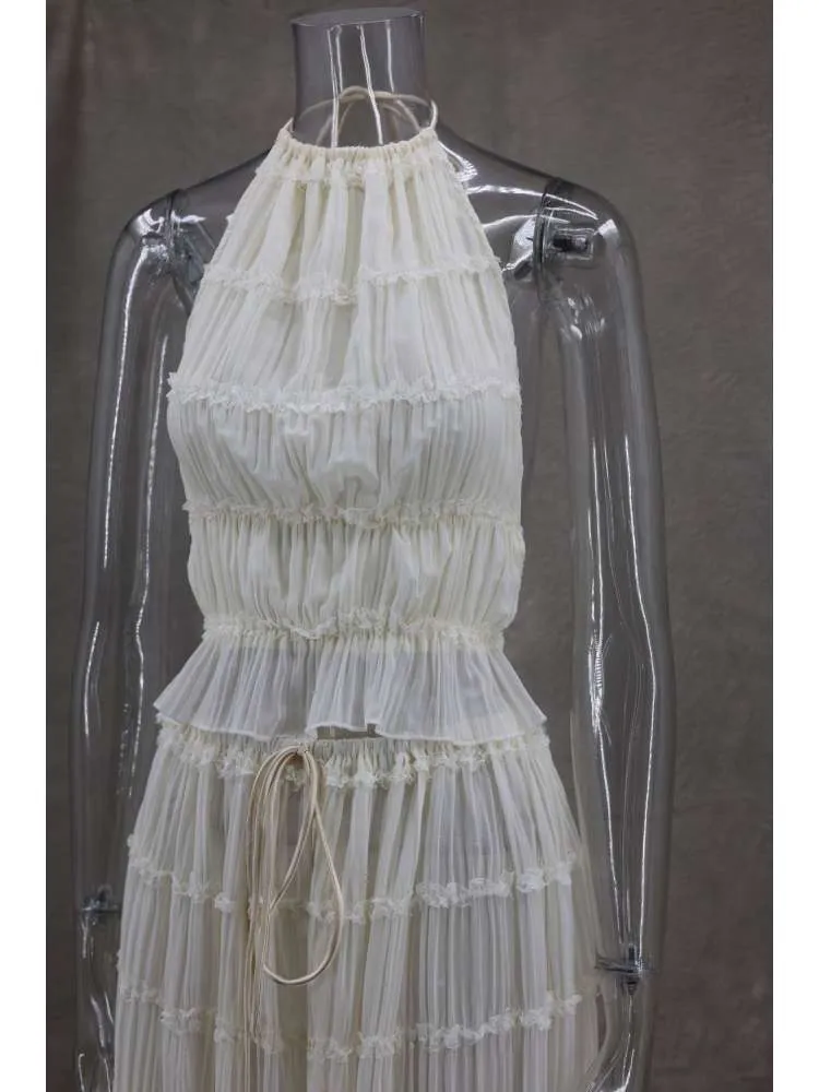 Ruched Flow Set