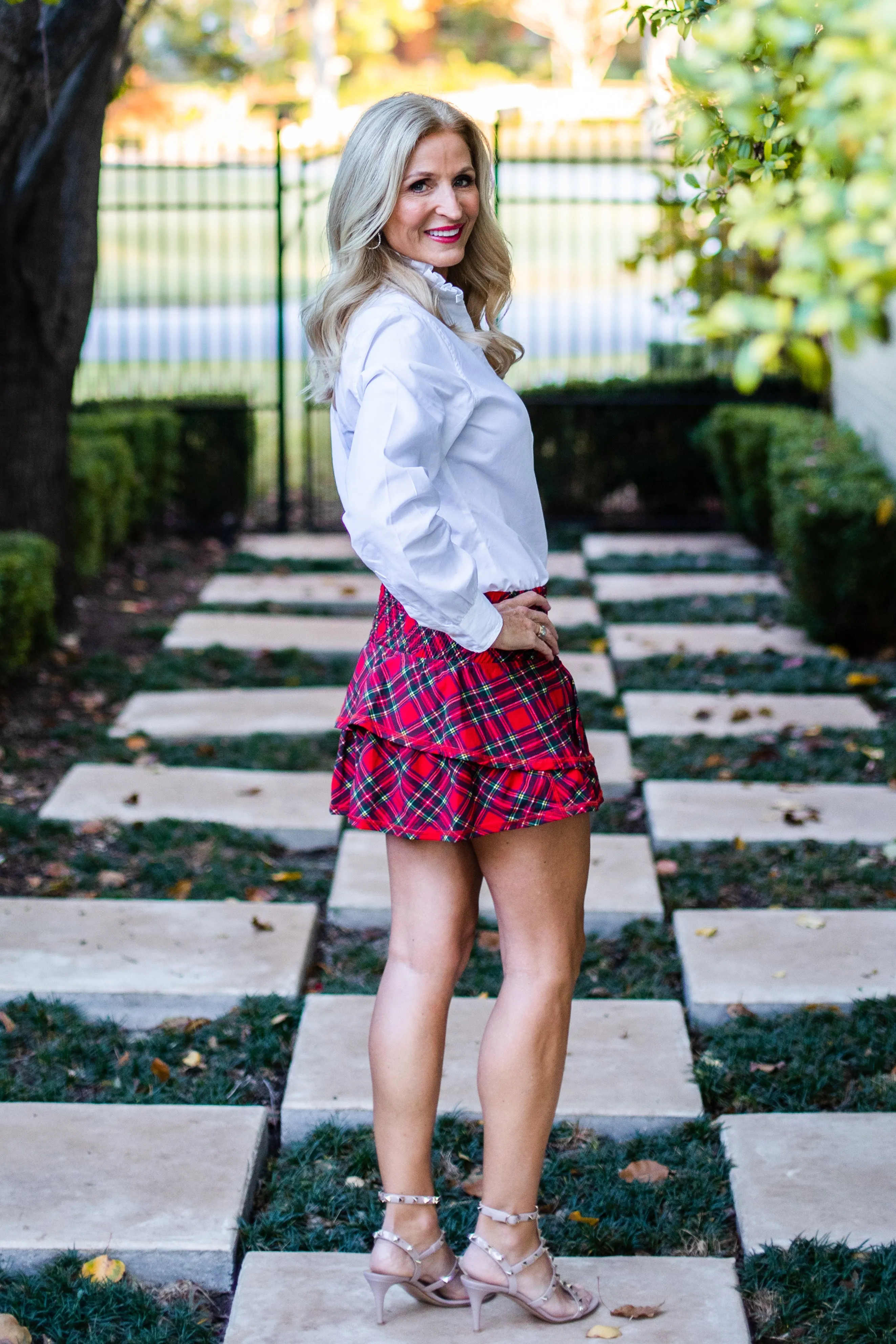 Ruffle Skirt Print - Classics