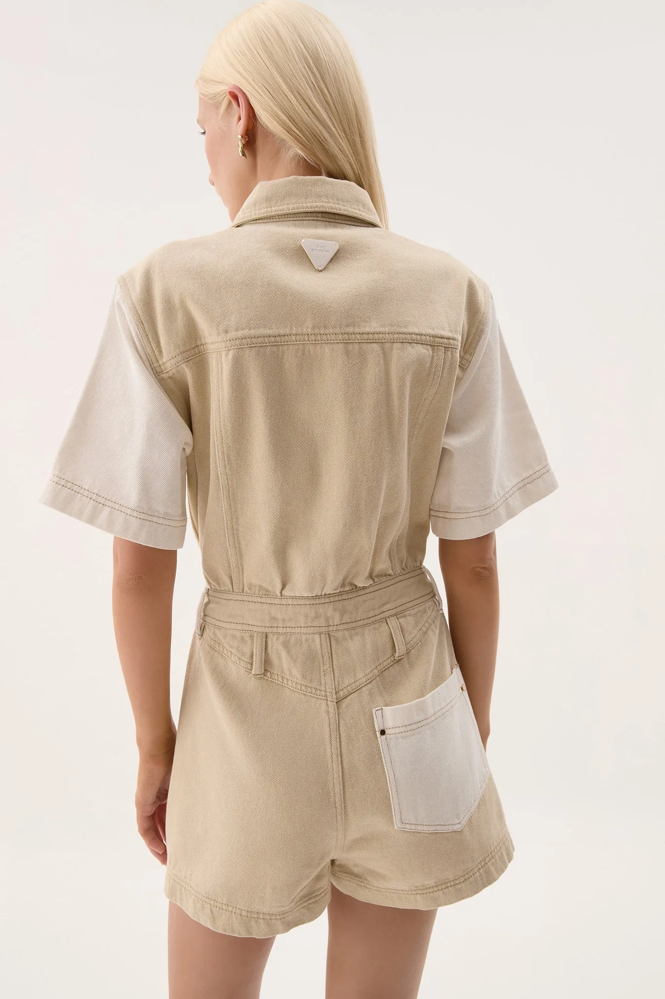 Sadie Denim Playsuit