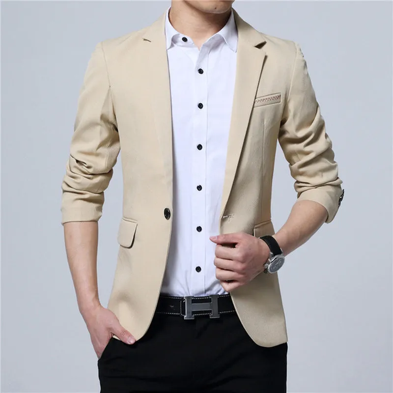 The Quaglia Fashion Slim Casual Blazer
