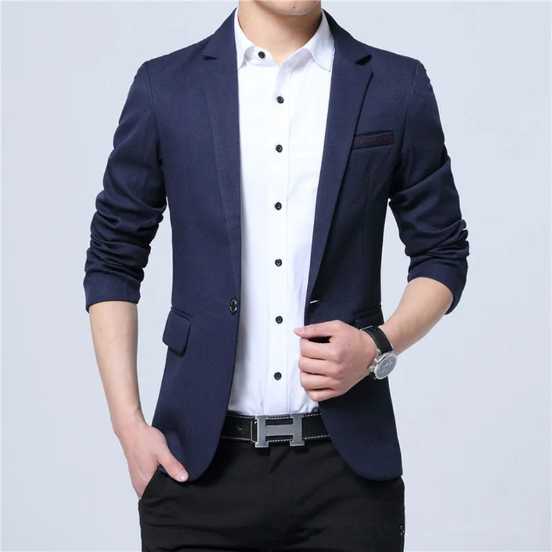 The Quaglia Fashion Slim Casual Blazer