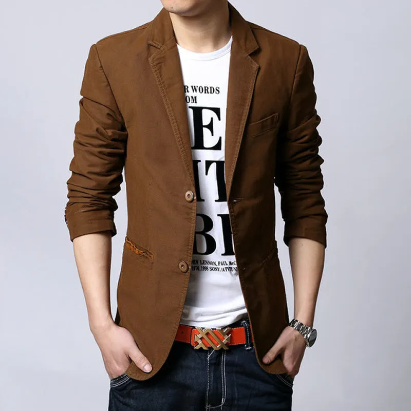The Quaglia Fashion Slim Casual Blazer