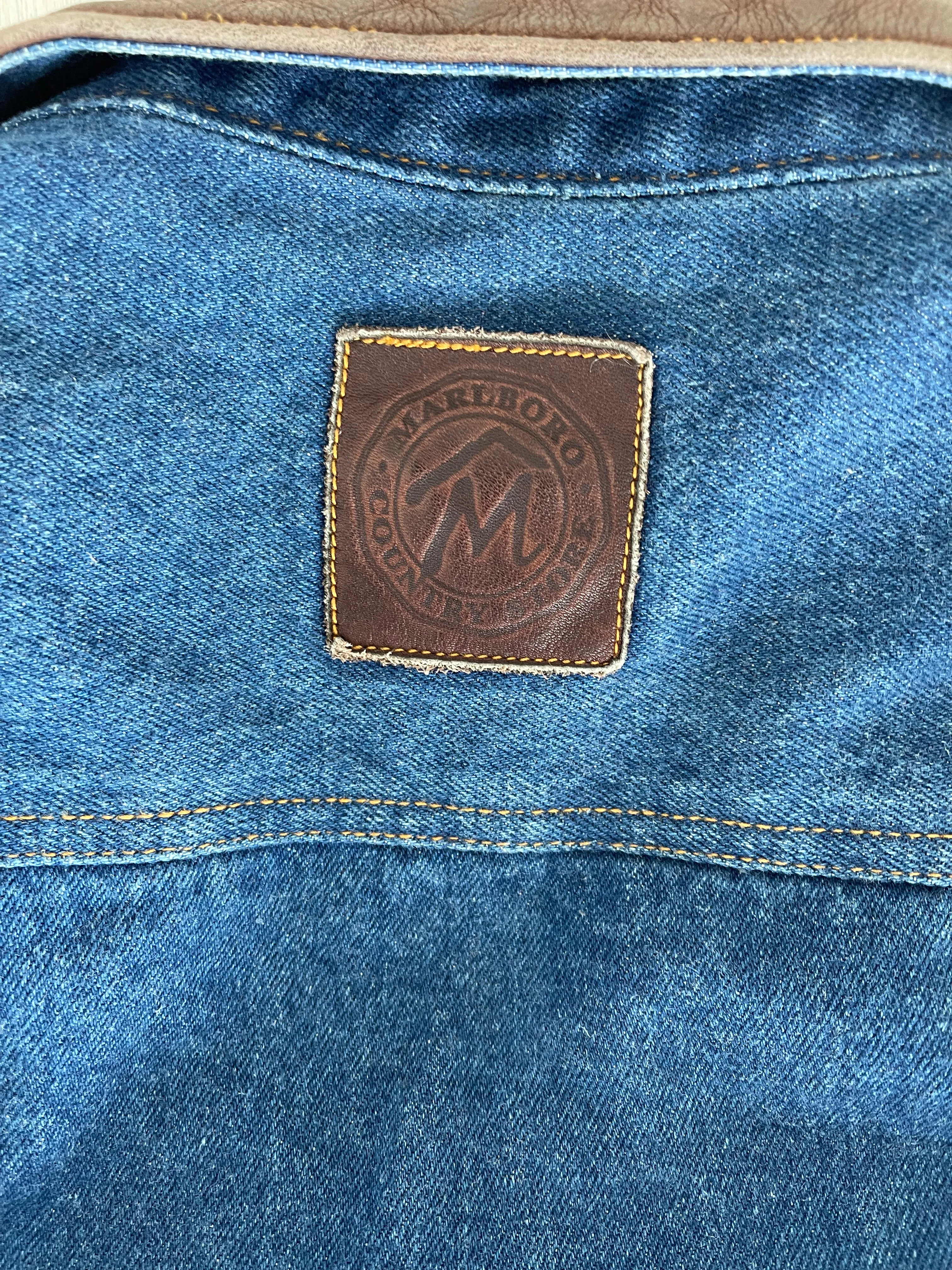 Vintage Marlboro Denim Jacket L