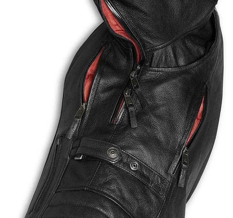 Women Harley Davidson Leather Riding Jacket