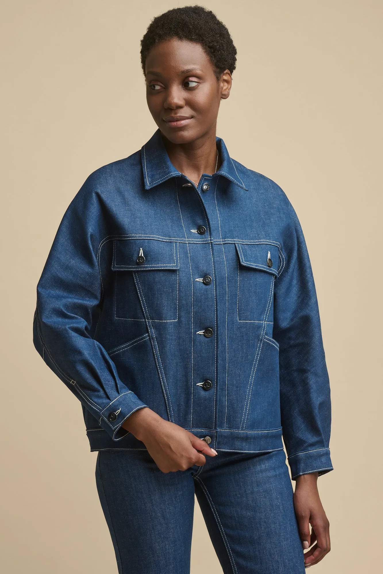 Women's Jodie Denim Jacket - Blue