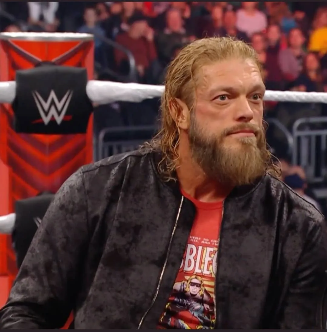 WWE Edge Returns Monday Night RAW 2021 Leather Jacket