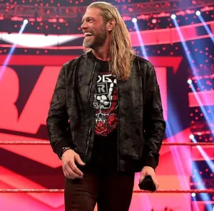 WWE Edge Returns Monday Night RAW 2021 Leather Jacket