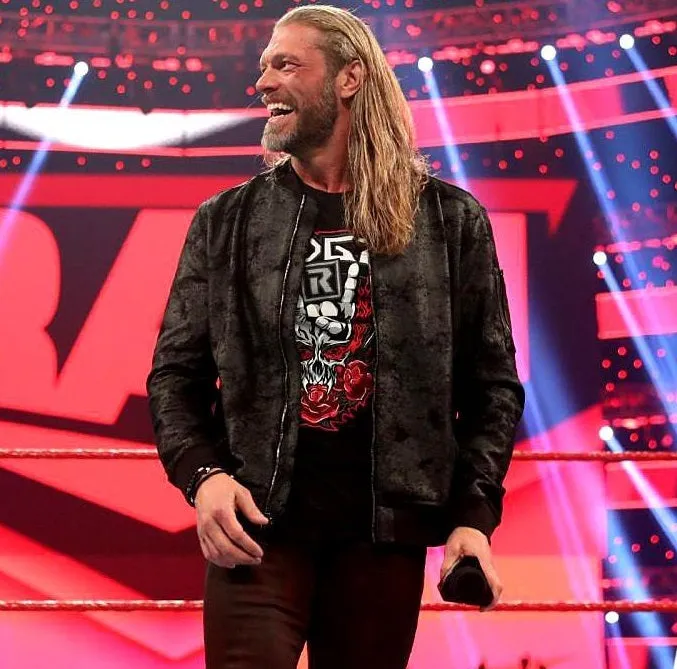 WWE Edge Returns Monday Night RAW 2021 Leather Jacket